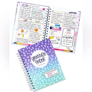 Faith-Based Gratitude Journal with Stickers Non-Dated 52-Week